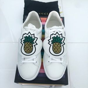 NEW Women’s 38 Gucci Ace with Removable Patches